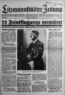 Litzmannstaedter Zeitung 1 wrzesień 1940 nr 242