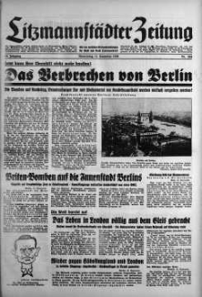 Litzmannstaedter Zeitung 12 wrzesień 1940 nr 253