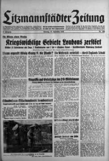 Litzmannstaedter Zeitung 15 wrzesień 1940 nr 256