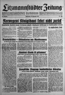 Litzmannstaedter Zeitung 26 wrzesień 1940 nr 267