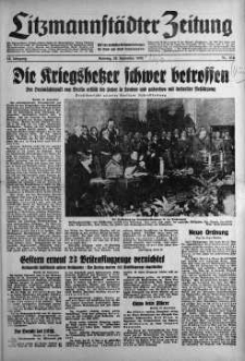 Litzmannstaedter Zeitung 29 wrzesień 1940 nr 270