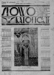 Słowo Katolickie : Tygodnik Ilustrowany Poświęcony Sprawom Religijno-Społecznym 9 grudzień 1934 nr 49