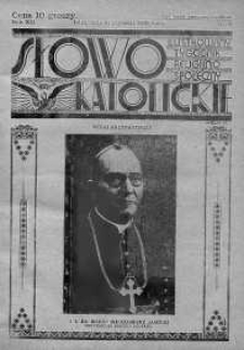 Słowo Katolickie : Tygodnik Ilustrowany Poświęcony Sprawom Religijno-Społecznym 27 styczeń 1935 nr 4