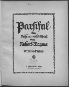 Parsifal. Vol. 1.
