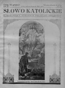 Słowo Katolickie : Tygodnik Ilustrowany Poświęcony Sprawom Religijno-Społecznym 4 sierpień 1935 nr 31
