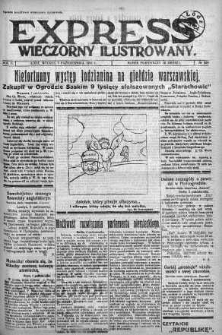 Express Wieczorny Ilustrowany 7 październik 1924 nr 230