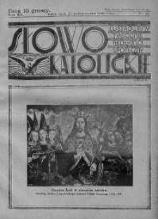 Słowo Katolickie : Tygodnik Ilustrowany Poświęcony Sprawom Religijno-Społecznym 27 październik 1935 nr 43