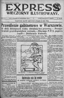 Express Wieczorny Ilustrowany 30 październik 1924 nr 250