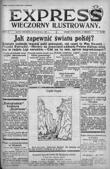 Express Wieczorny Ilustrowany 20 listopad 1924 nr 267
