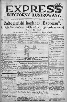 Express Wieczorny Ilustrowany 12 grudzień 1924 nr 285