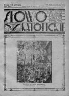 Słowo Katolickie : Tygodnik Ilustrowany Poświęcony Sprawom Religijno-Społecznym 12 kwiecień 1936 nr 15