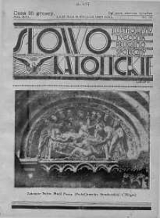 Słowo Katolickie : Tygodnik Ilustrowany Poświęcony Sprawom Religijno-Społecznym 9 sierpień 1936 nr 32
