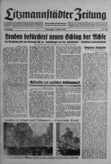Litzmannstaedter Zeitung 3 październik 1940 nr 274
