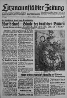 Litzmannstaedter Zeitung 7 październik 1940 nr 278
