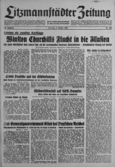 Litzmannstaedter Zeitung 8 październik 1940 nr 279