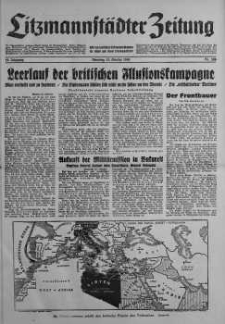 Litzmannstaedter Zeitung 15 październik 1940 nr 286