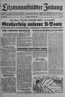 Litzmannstaedter Zeitung 20 październik 1940 nr 291