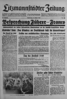 Litzmannstaedter Zeitung 24 październik 1940 nr 295