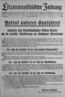 Litzmannstaedter Zeitung 25 październik 1940 nr 296
