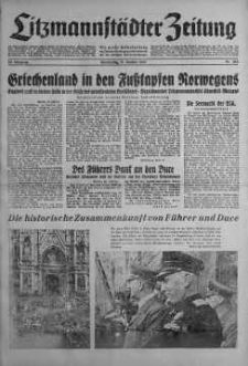 Litzmannstaedter Zeitung 31 październik 1940 nr 302
