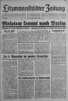 Litzmannstaedter Zeitung 10 listopad 1940 nr 312