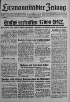 Litzmannstaedter Zeitung 12 listopad 1940 nr 314