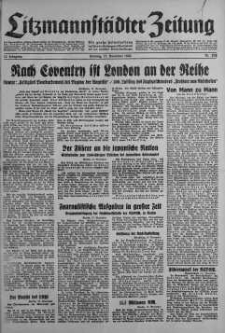 Litzmannstaedter Zeitung 17 listopad 1940 nr 319