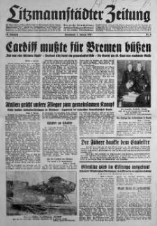 Litzmannstaedter Zeitung 4 styczeń 1941 nr 4