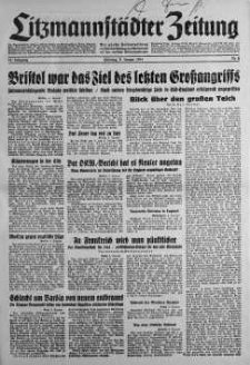 Litzmannstaedter Zeitung 5 styczeń 1941 nr 5