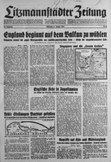 Litzmannstaedter Zeitung 8 styczeń 1941 nr 8