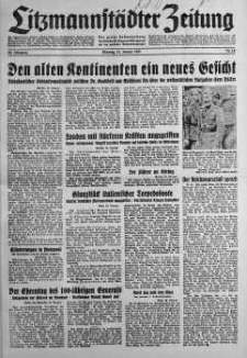 Litzmannstaedter Zeitung 13 styczeń 1941 nr 13