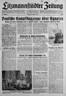 Litzmannstaedter Zeitung 20 styczeń 1941 nr 20