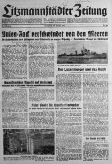 Litzmannstaedter Zeitung 25 styczeń 1941 nr 25