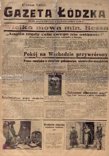 Gazeta Łódzka 2 październik 1939 nr 9