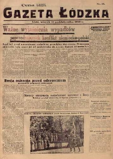 Gazeta Łódzka 10 październik 1939 nr 16