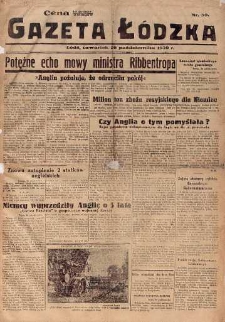 Gazeta Łódzka 26 październik 1939 nr 30