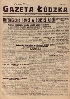 Gazeta Łódzka 4 listopad 1939 nr 38