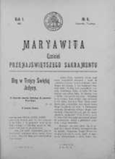Maryawita. Czciciel Przenejświętszego Sakramentu 7 luty 1907 nr 6