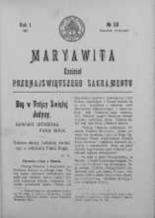 Maryawita. Czciciel Przenejświętszego Sakramentu 12 grudzień 1907 nr 50