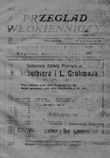 Przegląd Włókienniczy. Organ Przemysłu i handlu Włókienniczego Rzeczypospolitej Polskiej10 grudzień 1922 nr 4