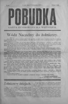 Pobudka. Gazeta Ilustrowana dla Ludu Wiejskiego 3 listopad 1920 nr 12