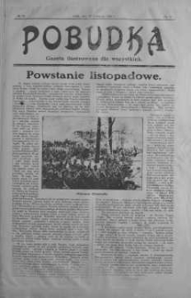 Pobudka. Gazeta Ilustrowana dla Ludu Wiejskiego 29 listopad 1920 nr 14