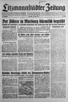 Litzmannstaedter Zeitung 27 kwiecień 1941 nr 116