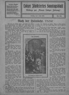 Lodzer lllustriertes Sonntagsblatt: Beilage żur Neuen Lodzer Zeitung 1924, nr 23,26,45,46