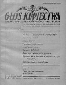 Głos Kupiectwa. Organ Stowarzyszenia Kupców Miasta Łodzi. 1931, nr 7