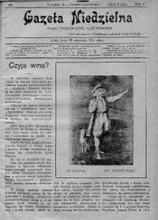 Gazeta Niedzielna 18 czerwiec 1911 nr 25