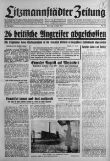 Litzmannstaedter Zeitung 22 czerwiec 1941 nr 171