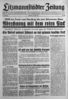 Litzmannstaedter Zeitung 23 czerwiec 1941 nr 172