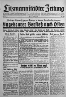 Litzmannstaedter Zeitung 30 czerwiec 1941 nr 179