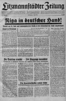 Litzmannstaedter Zeitung 2 lipiec 1941 nr 181